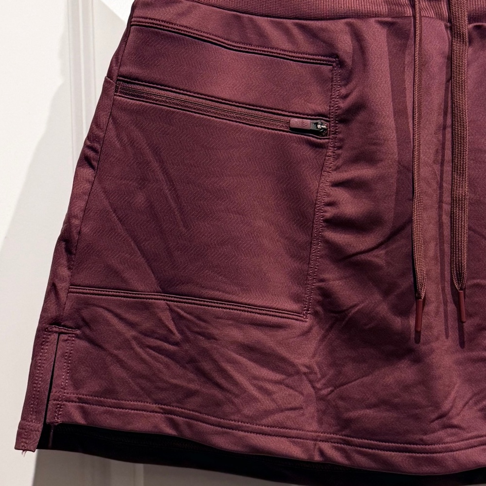 Adidas Performance Skort Size Medium Rust - image 4